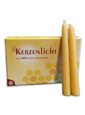 Julgransljus 100% Bivax 12-pack NATUR