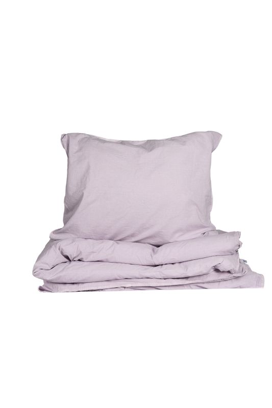 Påslakanset Crinkle EKO Lilac