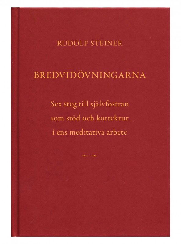 Bredvidövningarna, Rudolf Steiner, Röd Inbunden
