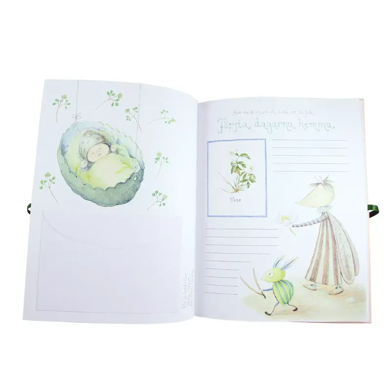 Det var en gång : Babybok om barnets första tid - Maj Fagerberg