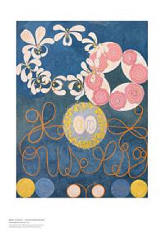 Hilma af Klint - The Ten Largest CHILDHOOD 70x100cm poster
