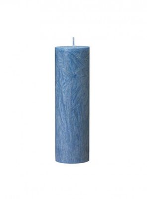 Ljus Crystelljus BLÅ 6 x 20 cm