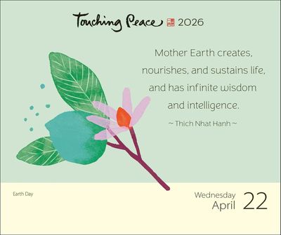 Kalender Day-to-Day, Thich Nhat Hanh