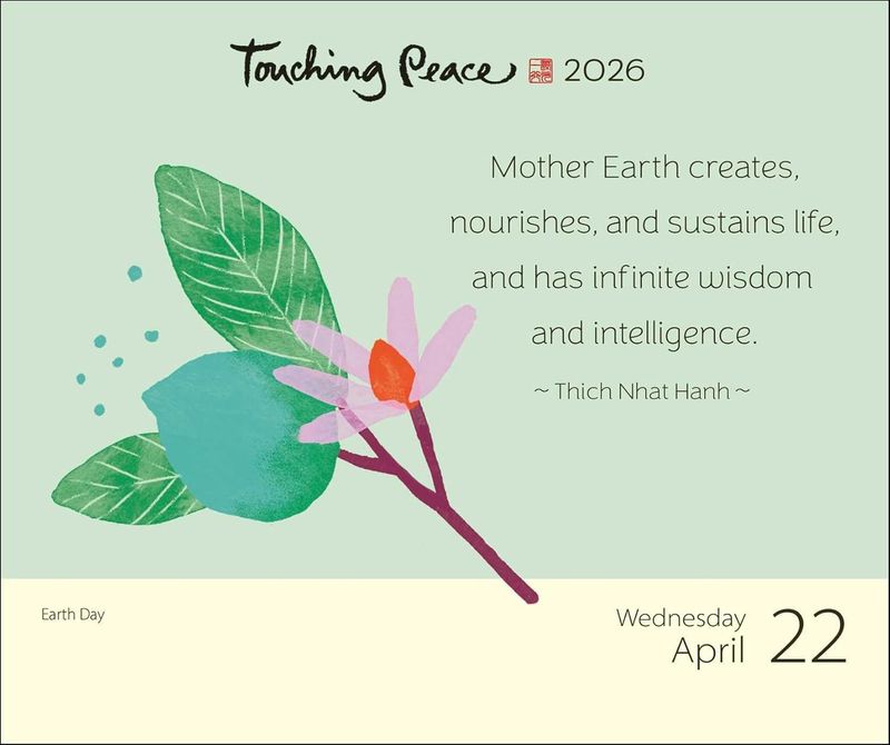Kalender Day-to-Day, Thich Nhat Hanh