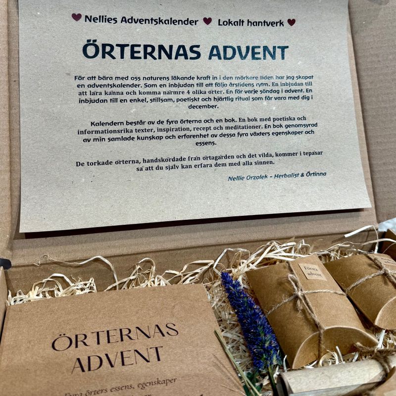 Adventskalender Örternas Advent - Hantverk