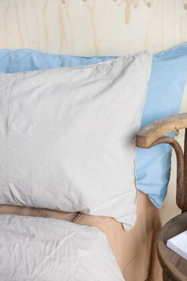 Örngott Crinkle EKO Feather Grey 50x60cm