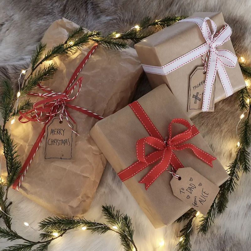 Paketinslagning: JULKLAPP