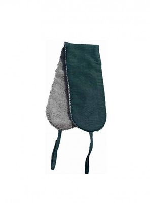 Ryggskrubb Menja svart/grön linnefotté