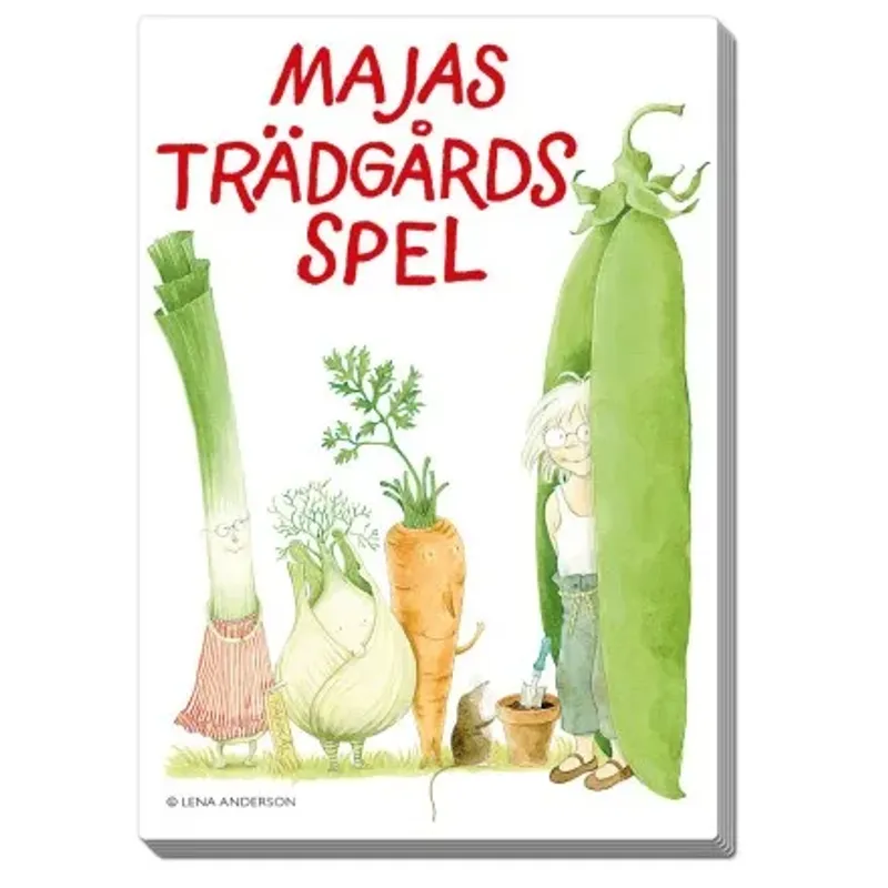 Majas trädgårdsspel kortspel
