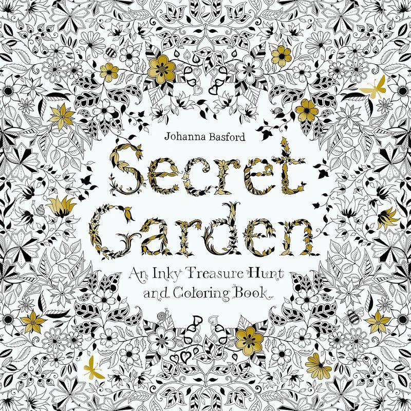 Secret Garden - att färglägga själv