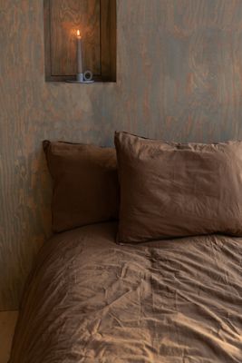 Påslakanset Crinkle EKO Kummin 150x210 & 50x60cm