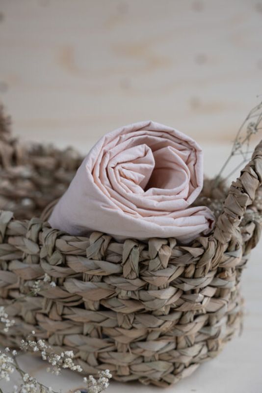 Lakan Crinkle EKO Nude Pink