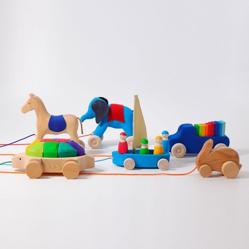 Dragdjur Elefant Otto 23cm