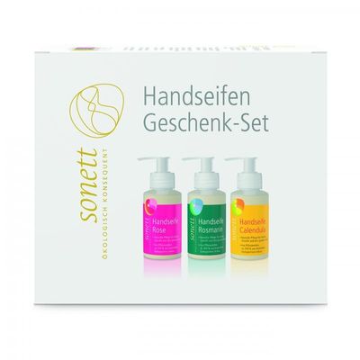 Tvål 3 x120 ml Presentförpackning, Sonett