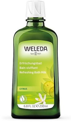 Citrus Refreshing Bath Milk 200 ml, Weleda