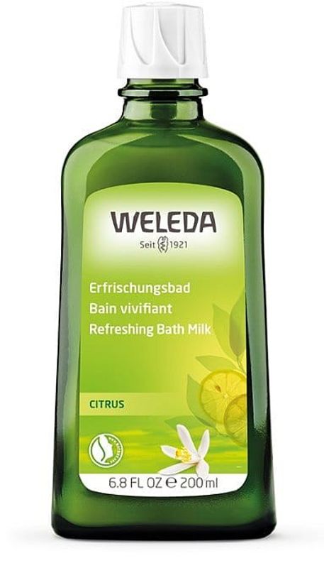 Citrus Refreshing Bath Milk 200 ml, Weleda