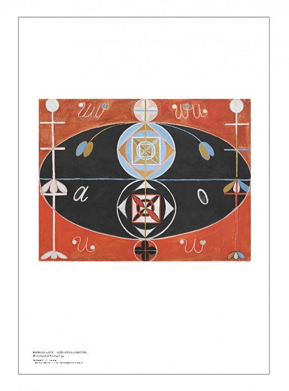 Hilma af Klint - The Evolution, nr16 70x100cm poster