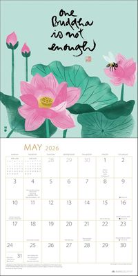 Väggkalender Thich Nhat Hanh