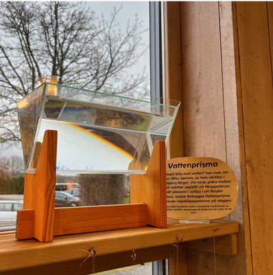 Vattenprisma litet, Robygge
