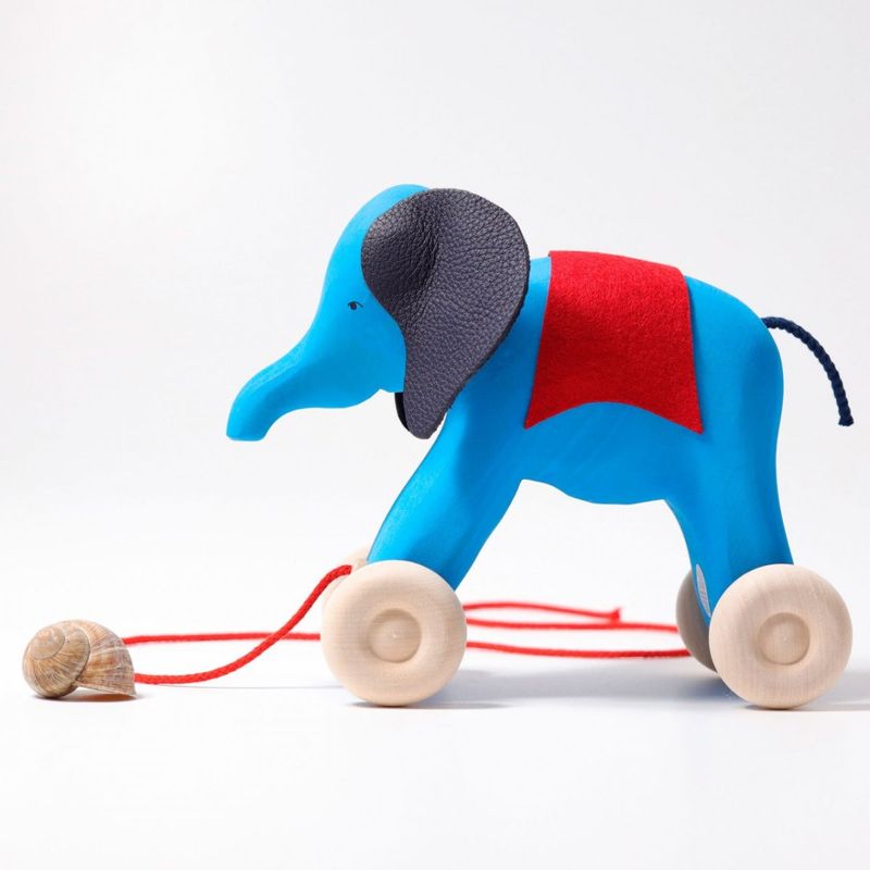 Dragdjur Elefant Otto 23cm