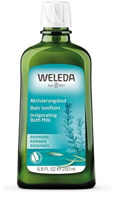 Rosemary Invigorating Bath Milk 200 ml, Weleda