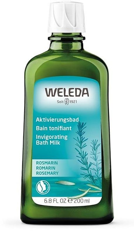 Rosemary Invigorating Bath Milk 200 ml, Weleda