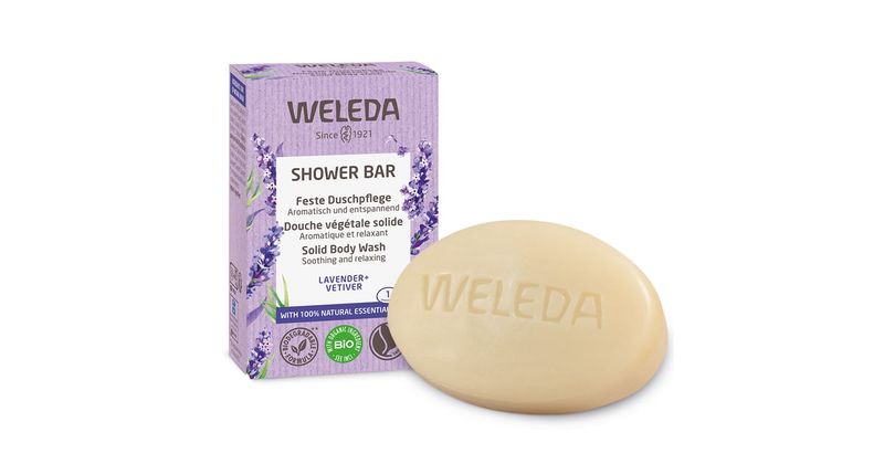 Shower Bar Lavender + Vetiver, 75 g