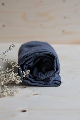 Lakan Crinkle EKO Midnight Blue