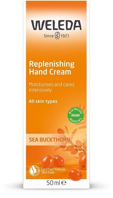Sea Buckthorn Replenishing Hand Cream 50 ml, Weleda