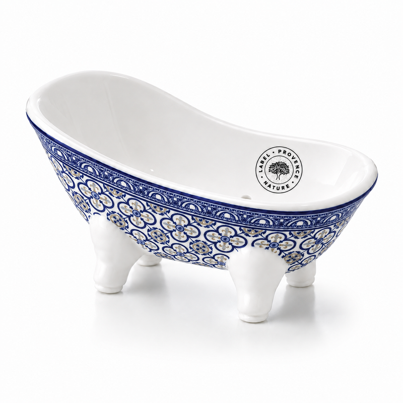Tvålfat Badkar Mosaik Blå