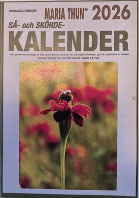 Så- och Skördekalender 2026, Maria Thun
