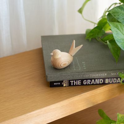 Fågel i trä - natur