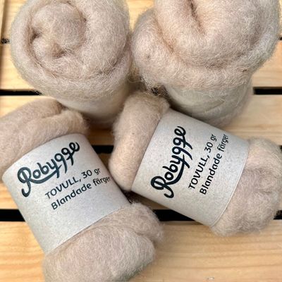 Tovull ROBYGGE 30 gr BEIGE