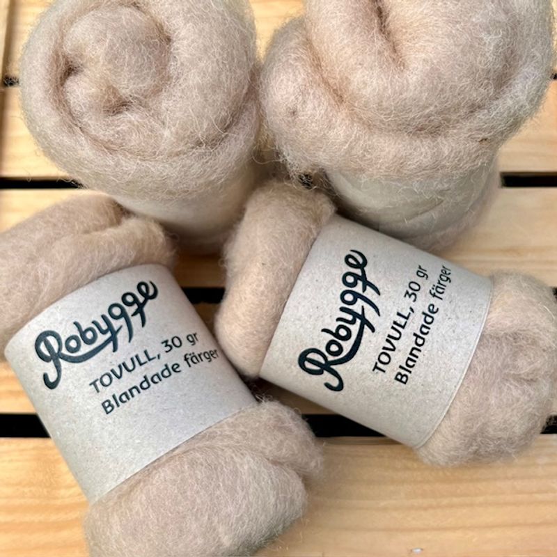 Tovull ROBYGGE 30 gr BEIGE