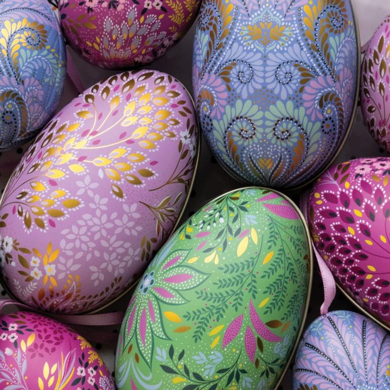 Plåtägg Minihänge