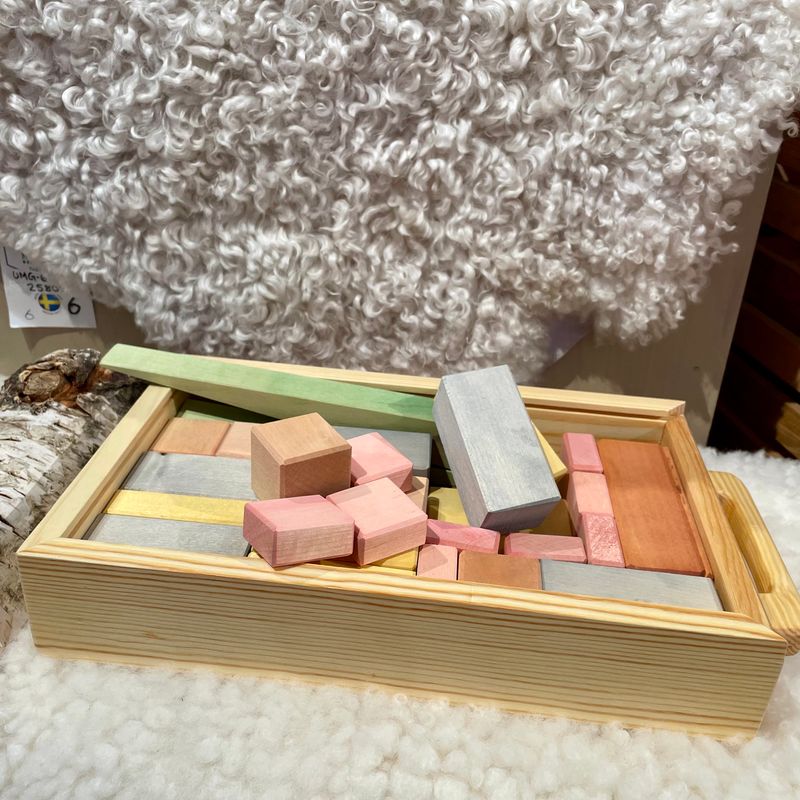 Klosslåda från Staffansgården - 25 st