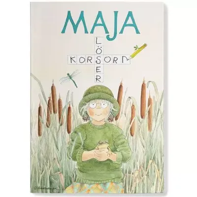 Pysselbok - Maja löser korsord