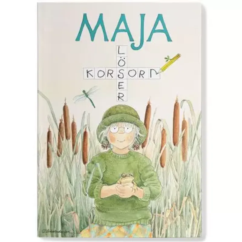 Pysselbok - Maja löser korsord