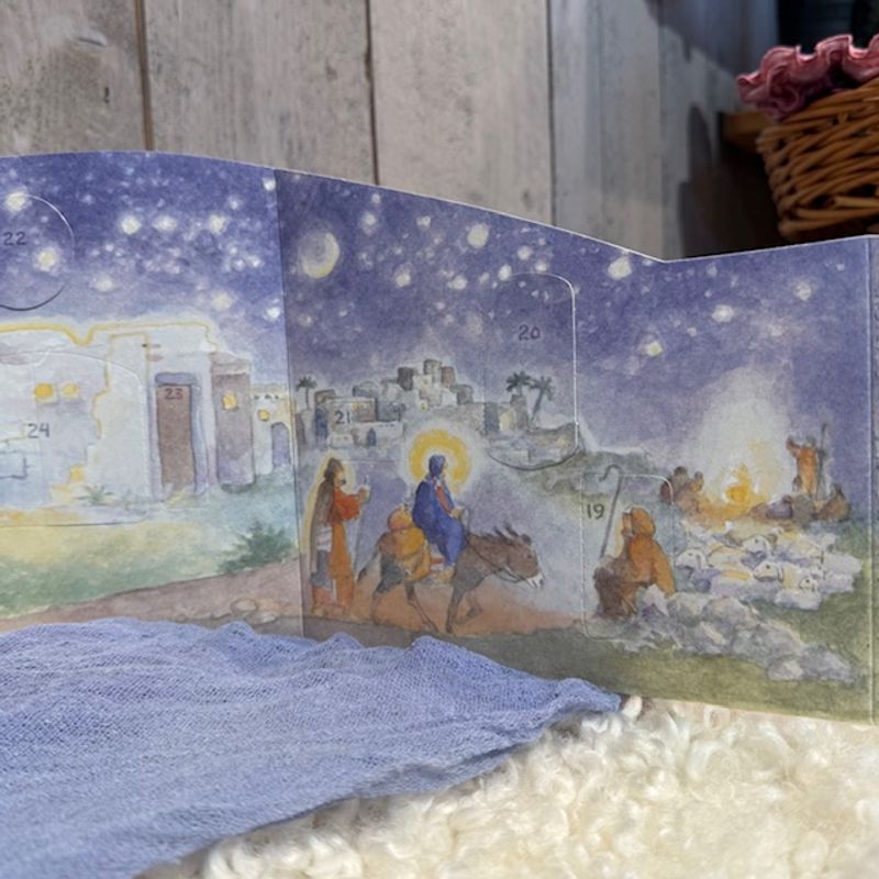 Adventskalender Marias Lilla Åsna, Åsnans Förlag