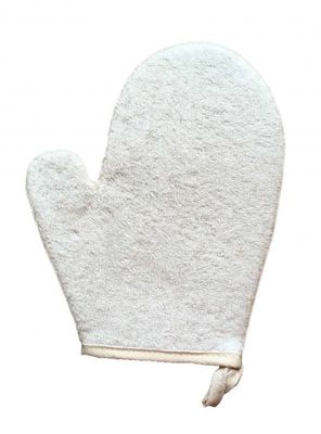 Skrubbvante i Jute & bomull