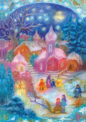 Adventskalender LITEN Häst& Släde