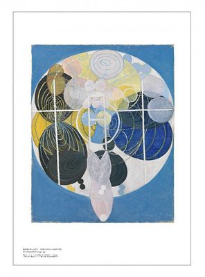 Hilma af Klint - The Large Figure Paintings 70x100cm poster