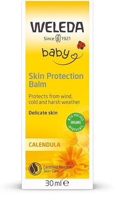 Baby Calendula Skin protection balm 30 ml, Weleda