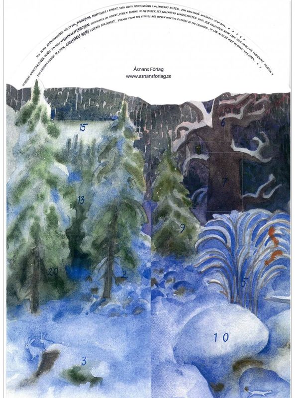 Adventskalender Julrosor, Åsnans förlag