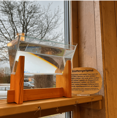 Vattenprisma stort, Robygge