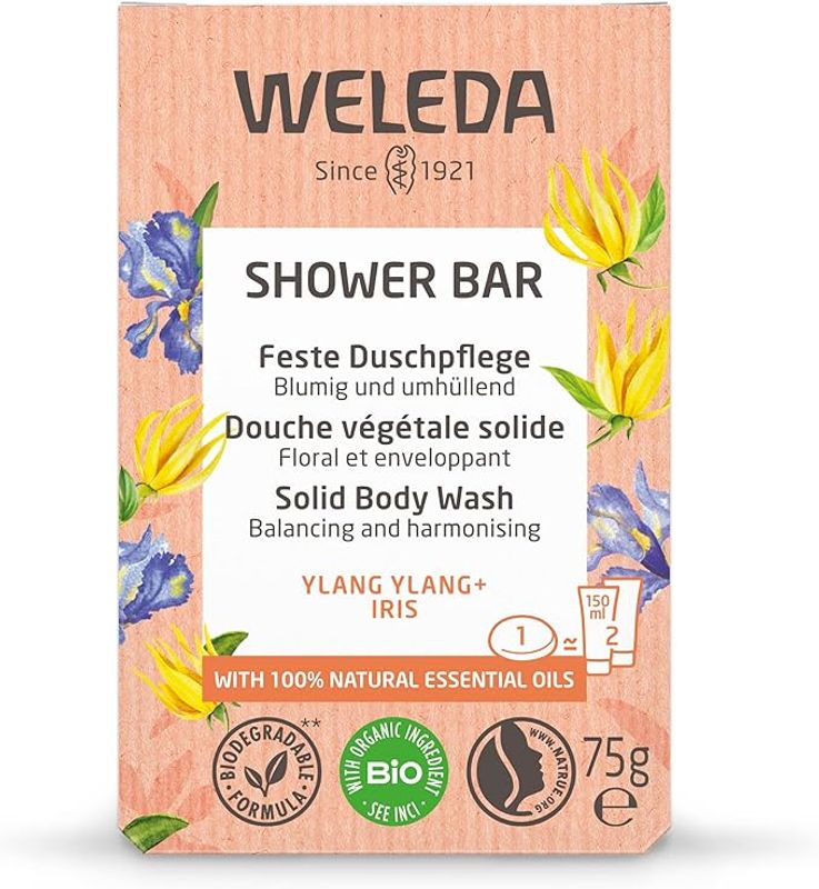 Shower Bar Ylang Ylang + Iris, 75 g