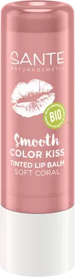 Smooth Color Kiss Tinted Lip Balm, 01 Soft Coral