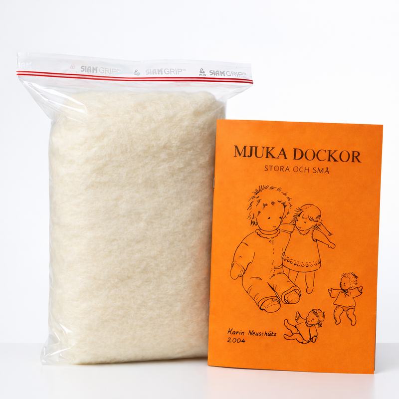 Robygges docksats Waldorfdocka  Ljust 