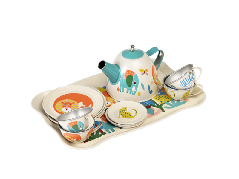 Dockservis 14 delar wild wonders