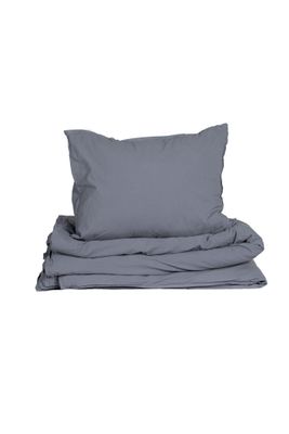 Påslakanset Crinkle EKO Dusty Blue